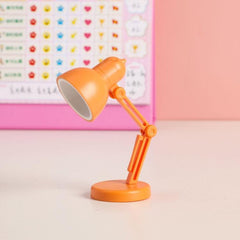 Compact Magnetic LED Desk Lamp with Clip and Adjustable Angles