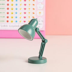 Compact Magnetic LED Desk Lamp with Clip and Adjustable Angles