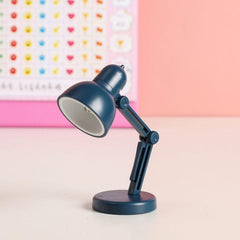 Compact Magnetic LED Desk Lamp with Clip and Adjustable Angles