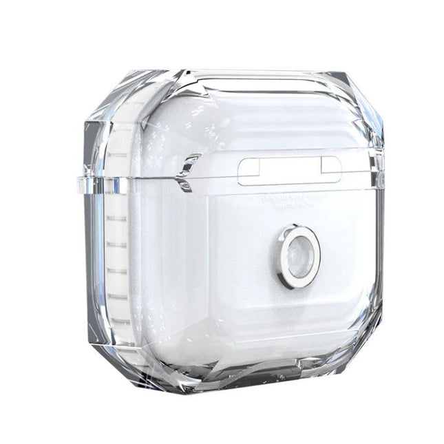 Protective Sleeve for AirPods 3 Shields Earphones in Daily Activities clear hard case with lanyard loop to prevent scratches and drops