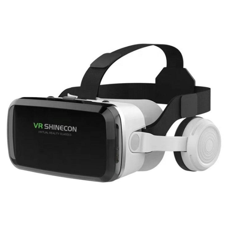 Bluetooth-Enabled 3D VR Headset with Integrated Audio and Adjustable Lenses