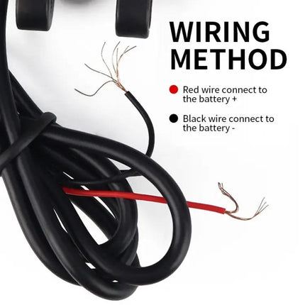 Motorcycle Battery Voltage Monitor With Smart Voltage Meter | Syndmart