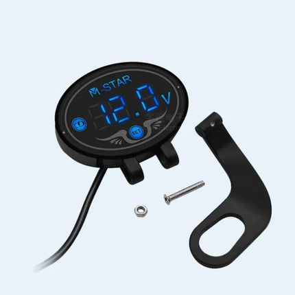 Motorcycle Battery Voltage Monitor With Smart Voltage Meter | Syndmart