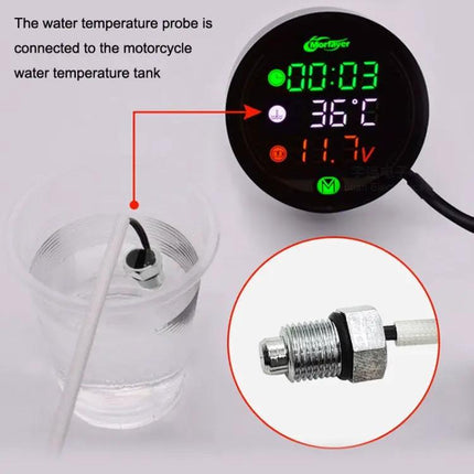 Morfayer LED Night Vision Motorcycle Instrument For Temp Readings