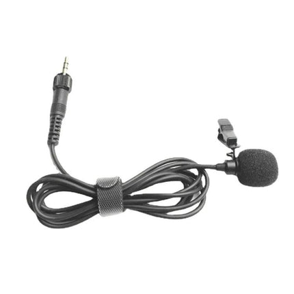 Sony Lavalier Microphone for Everyday Video Recordings – compact clip-on mic with foam windscreen and cable for clear vlogging and interviews