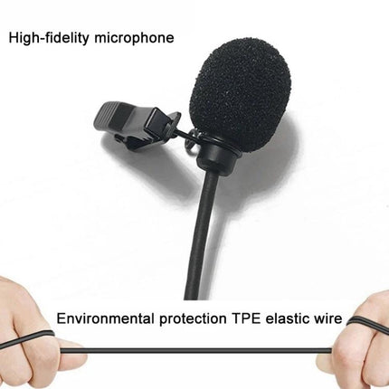 Sony Lavalier Microphone for Everyday Video Recordings - compact clip-on mic with foam windscreen for clear vlogging and interviews