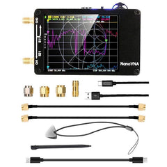 NANOVNA-H Enhanced 2.8-Inch TFT Vector Network Analyzer - 50KHz to 1.5GHz with SD Card Support for Antenna Testing