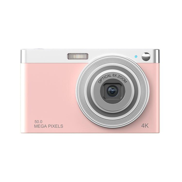 Compact C13 2.88" 4K HD Digital Camera with 8X Optical Zoom and Versatile Shooting Modes Pink