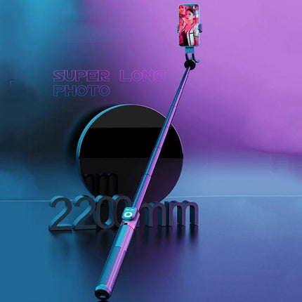 Handy Selfie Stick for Capturing Daily Life Moments - telescoping four-leg tripod with remote for steady travel, social and vlogging shots