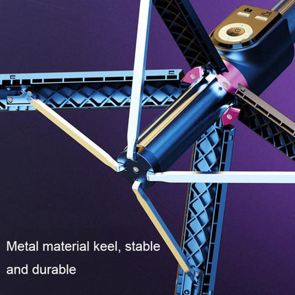 Handy Selfie Stick for Capturing Daily Life Moments showing four‑leg tripod base and metal keel for stability and durability