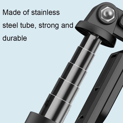 Selfie Stick for Capturing Daily Moments on the Go – close-up of durable stainless steel tube and adjustable detachable joint