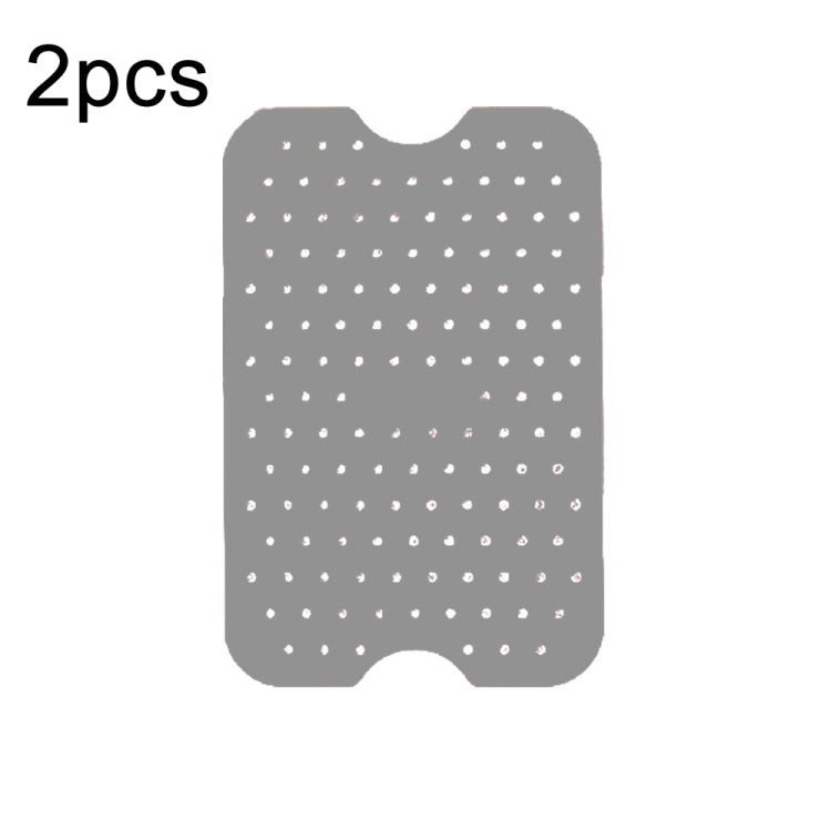 For NINJA DZ201 DZ401 Air Fryers 2pcs Silicone Pad Rectangular Liner