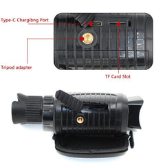 Infrared Night Vision Digital Device with 5X HD Zoom and 1080P Video