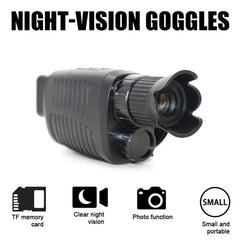 Infrared Night Vision Digital Device with 5X HD Zoom and 1080P Video