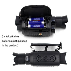 Infrared Night Vision Digital Device with 5X HD Zoom and 1080P Video