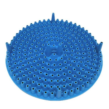 Aquarium Gravel Isolation Net for Sediment Filtering, Large 26cm - blue PP round sediment filter mat for aquarium gravel separation