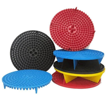Aquarium Gravel Isolation Net for Sediment Filtering, Large 26cm plastic round perforated net for separating gravel and debris in aquarium
