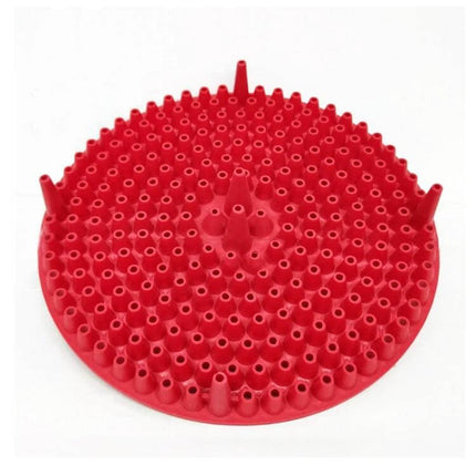 Aquarium Gravel Isolation Net for Sediment Filtering, Large 26cm - red PP sediment filter used over gravel to trap debris and ease siphoning