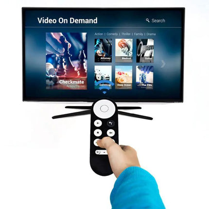Étui de protection en silicone pour télécommande Google Chromecast avec design antidérapant