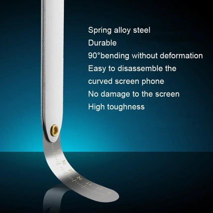 2-in-1 Roller Screen Removal Tool for Smartphones and Tablets stainless steel curved screen separator for safe DIY phone and tablet repairs