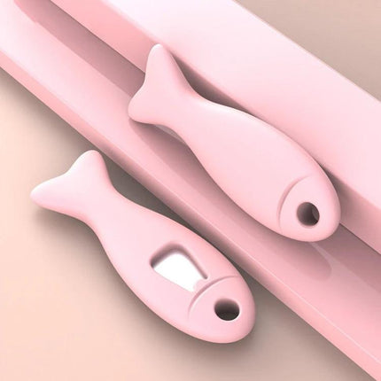 SIM Card Extractor for Easy Phone Card Removal compact pink silicone fish-shaped ejector for safe SIM and memory card removal