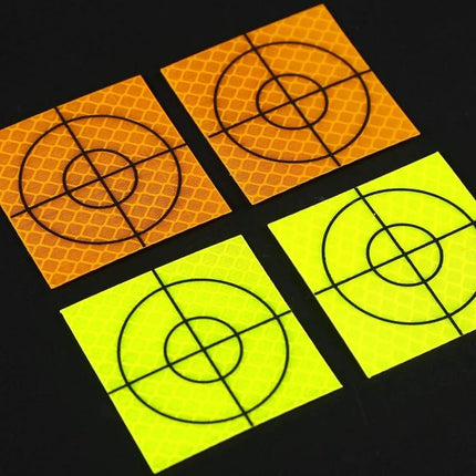 Diamond Reflective Stickers for Tunnel Monitoring and Measurement — acrylic self-adhesive targets for tunnel and bridge deformation monitoring