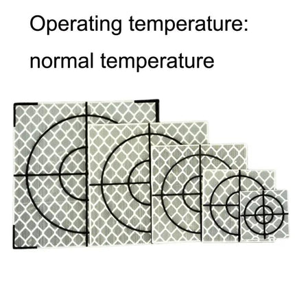 Diamond Reflective Stickers for Tunnel Monitoring and Measurement