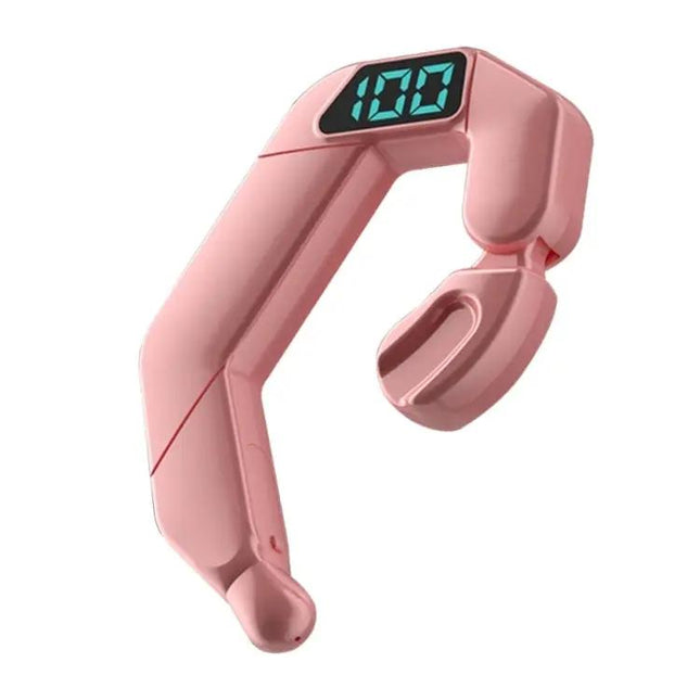 Casque Bluetooth de sport à conduction osseuse avec affichage numérique V19, V19 Rose, V19 Bleu, V19 Vert, V19 Noir, V19 Blanc