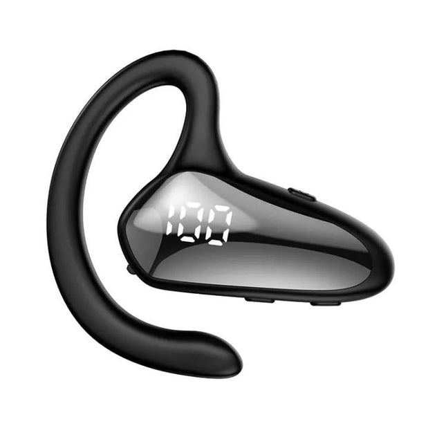 YX02 With Digital Display Hanging Ear Bone Conduction Bluetooth Headset, YX02 Grey, YX02 Red, YX02 Pink, YX02 Black
