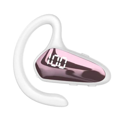 YX02 With Digital Display Hanging Ear Bone Conduction Bluetooth Headset, YX02 Grey, YX02 Red, YX02 Pink, YX02 Black