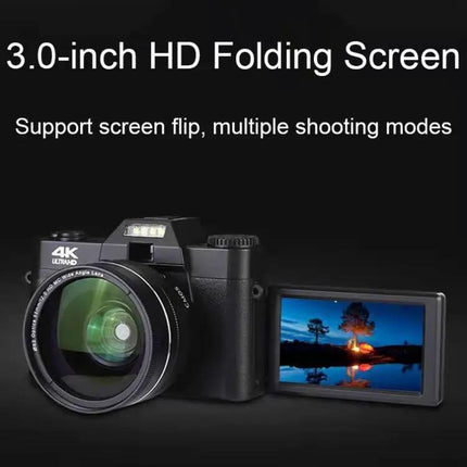 Retro Foldable Screen Digital Camera For Travel And Everyday Photos