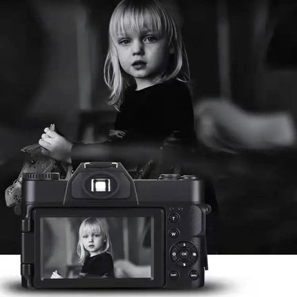 Retro Foldable Screen Digital Camera For Travel And Everyday Photos