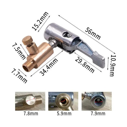 Handy Adapter for Quick Tire Inflation on Road Trips