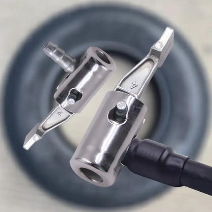 Handy Adapter for Quick Tire Inflation on Road Trips