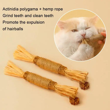 Cat Teething Stick for Everyday Play and Dental Care