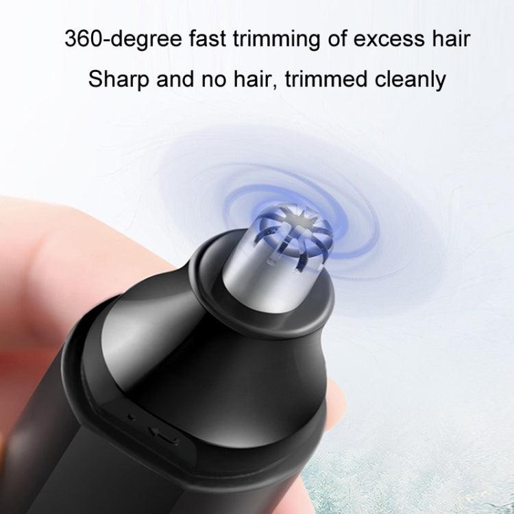 Hygienic Detachable Electric Nose Hair Trimmer with Washable Cutter Head