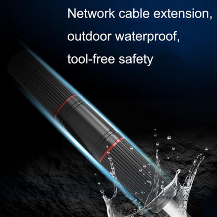 Waterproof Outdoor Network Cable Extension for Secure Connections — IP67 outdoor Ethernet joint for cameras and Wi‑Fi
