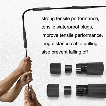 Waterproof Outdoor Network Cable Extension for Secure Connections – IP67 tensile waterproof plugs for outdoor Ethernet cable pulling