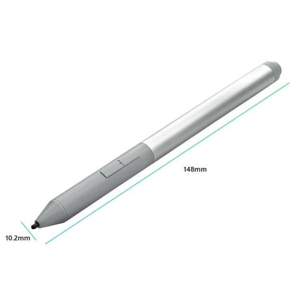 Stylus Pen for HP EliteBook and ZBook Touchscreens - silver Ntrig magnetic induction pen 148mm for precise drawing and note‑taking