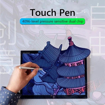Stylus Pen for HP EliteBook and ZBook Touchscreens drawing on touchscreen with 4096-level pressure for precise notes and sketching