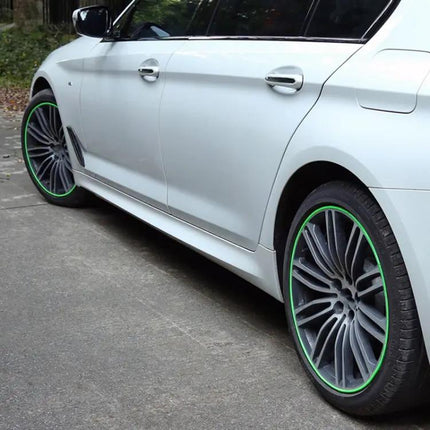 Universal Car Wheel Protection and Decoration Ring in Various Colors | Syndmart