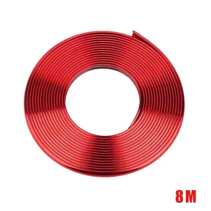 Universal Electroplating Reflective Strip for Car Wheels