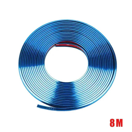 Universal Electroplating Reflective Strip for Car Wheels