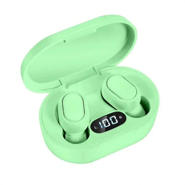 E7s Digital Sports Waterproof TWS Bluetooth 5.0 In-Ear Headphones, E7s (Pink), E7s (Green), E7s (Black), E7s (White), E7s (Yellow), E7s (Blue)