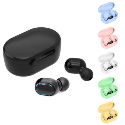 E7s Digital Sports Waterproof TWS Bluetooth 5.0 In-Ear Headphones, E7s (Pink), E7s (Green), E7s (Black), E7s (White), E7s (Yellow), E7s (Blue)