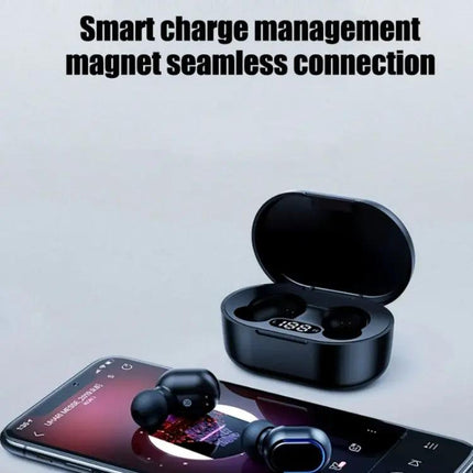 E7s Digital Sports Waterproof TWS Bluetooth 5.0 In-Ear Headphones, E7s (Pink), E7s (Green), E7s (Black), E7s (White), E7s (Yellow), E7s (Blue)