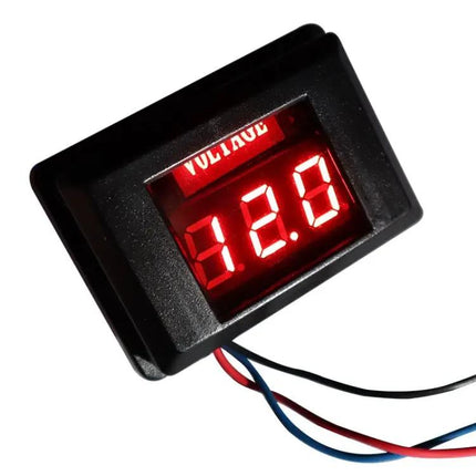 DES-2 Digital Voltage Meter for Car and Motorcycle Batteries