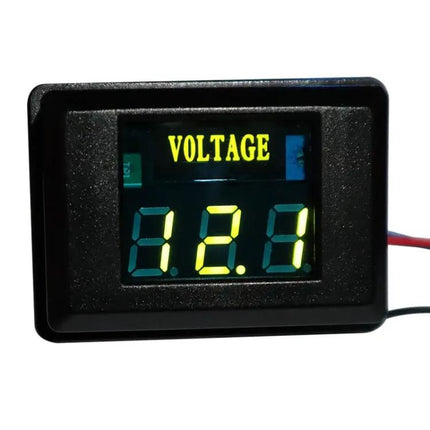DES-2 Digital Voltage Meter for Car and Motorcycle Batteries