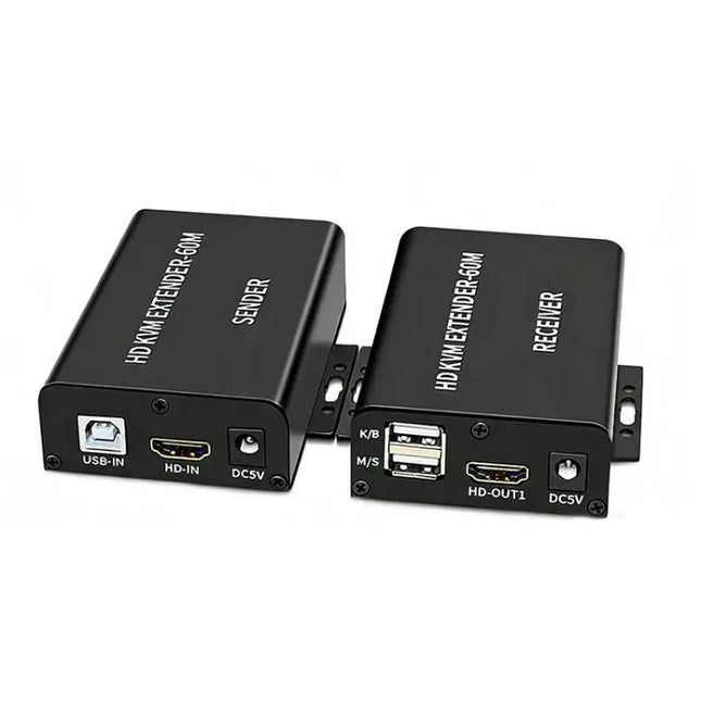 Practical HDMI KVM Extender for Up to 60 Meters Distance