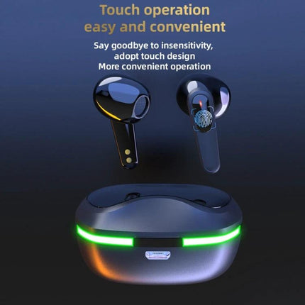 Mini True Wireless Earbuds With Secure Fit For Everyday Use, touch control earbuds with charging case